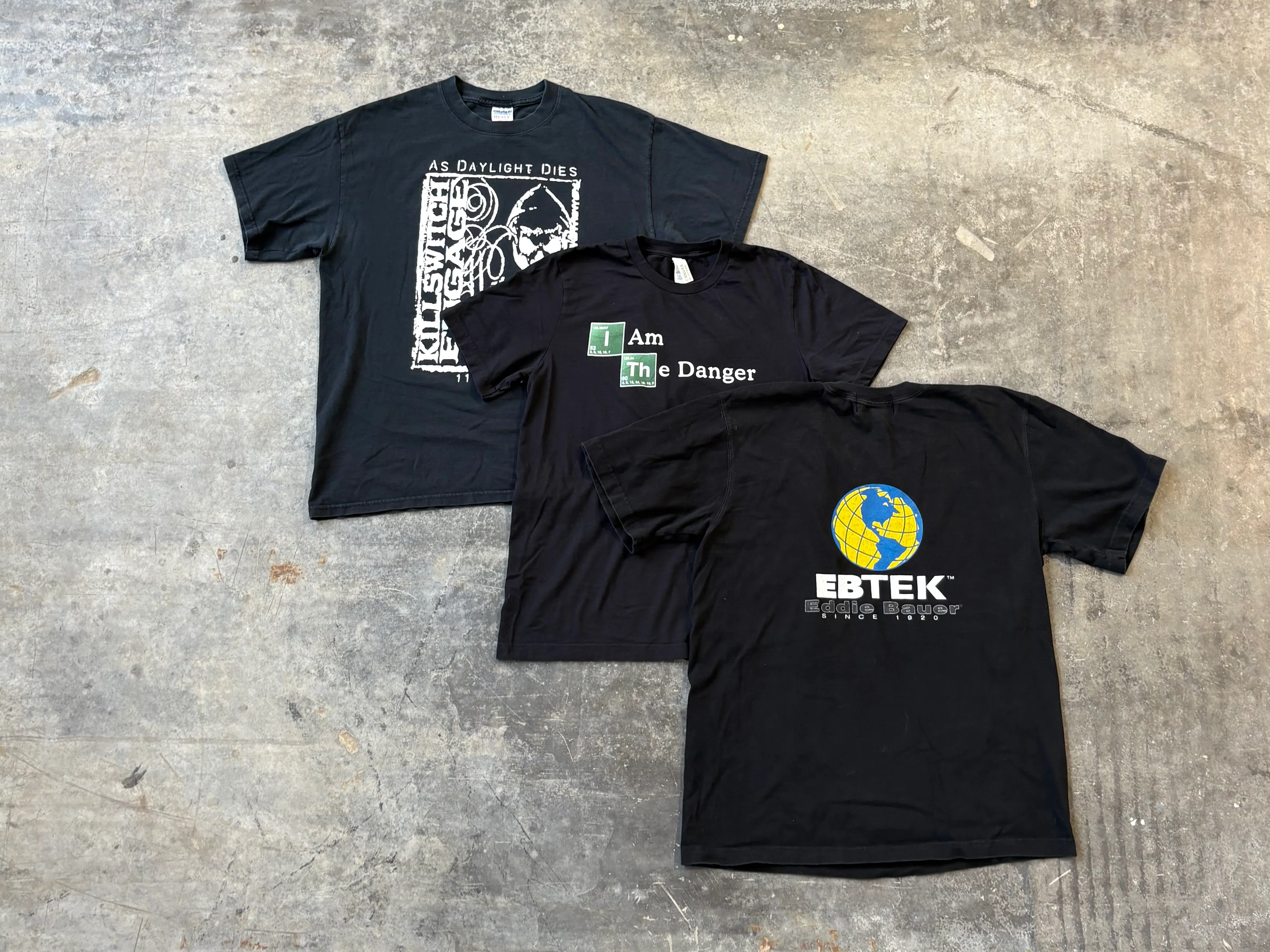 Black Printed Tees - Image 4