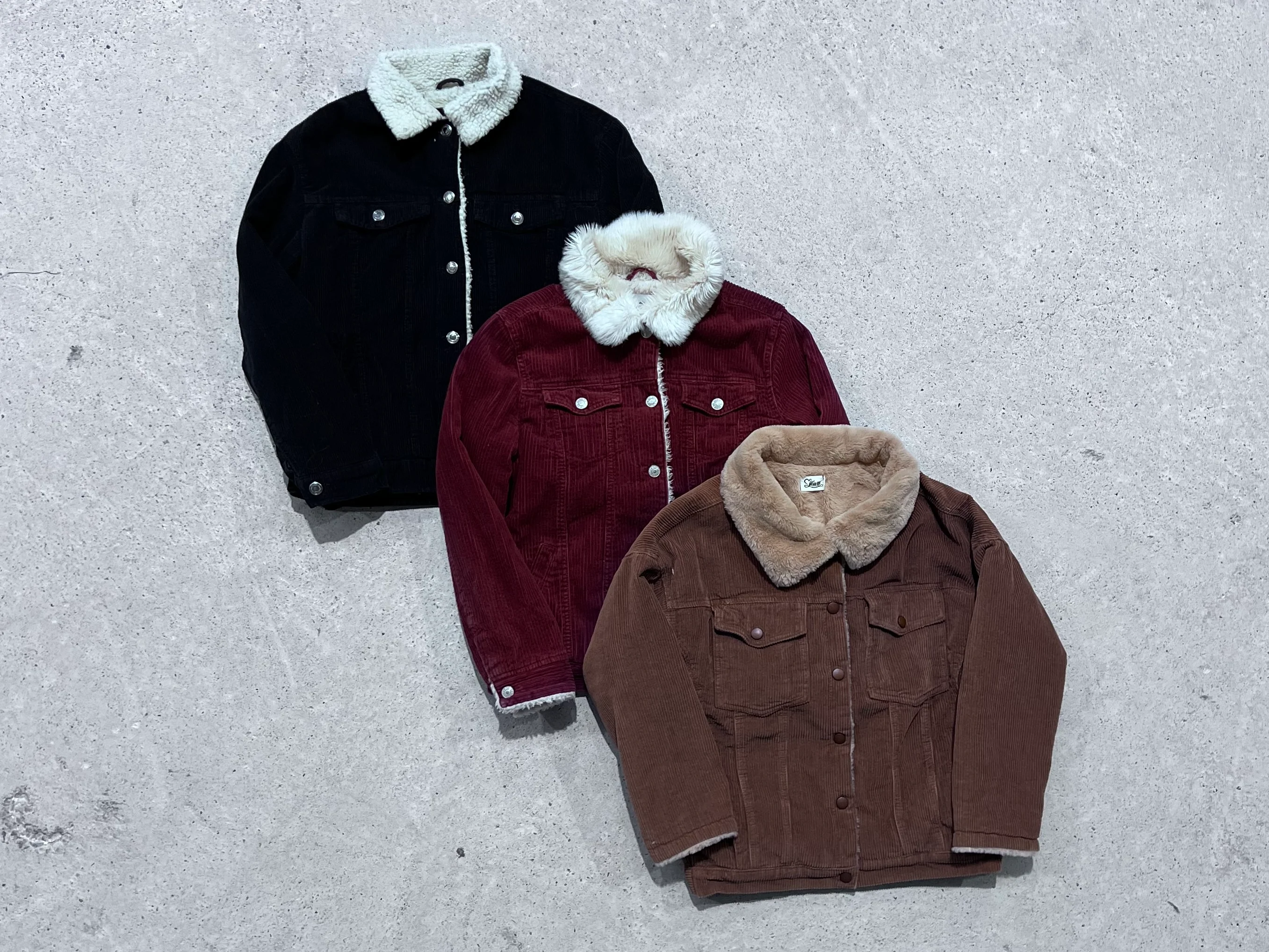 Cord Fur Jackets - Image 3