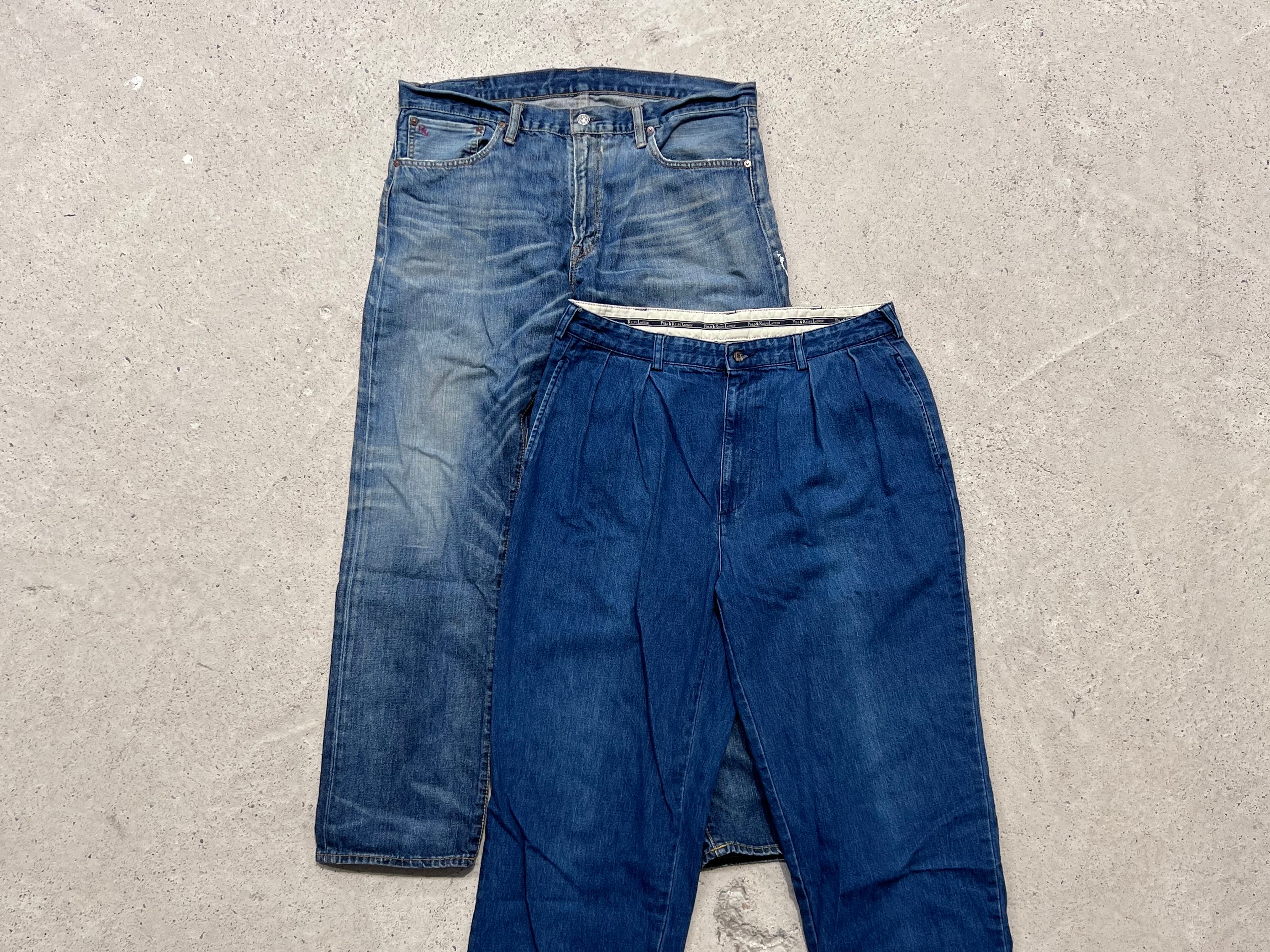 Oversized Ralph Lauren Jeans - Image 3