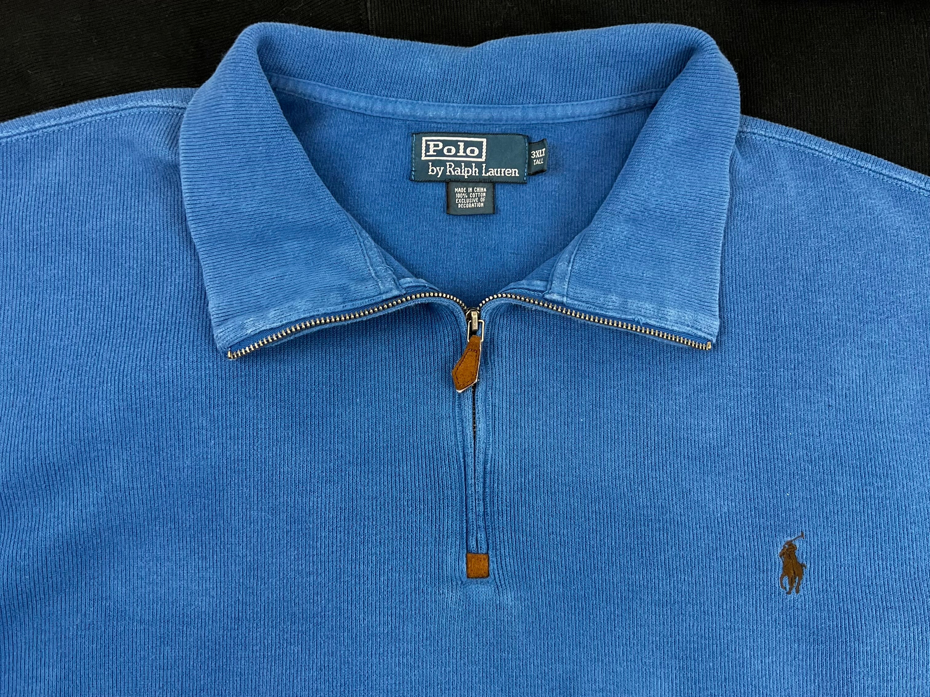 Oversized Ralph Lauren Quarter Zip Sweaters - Image 5