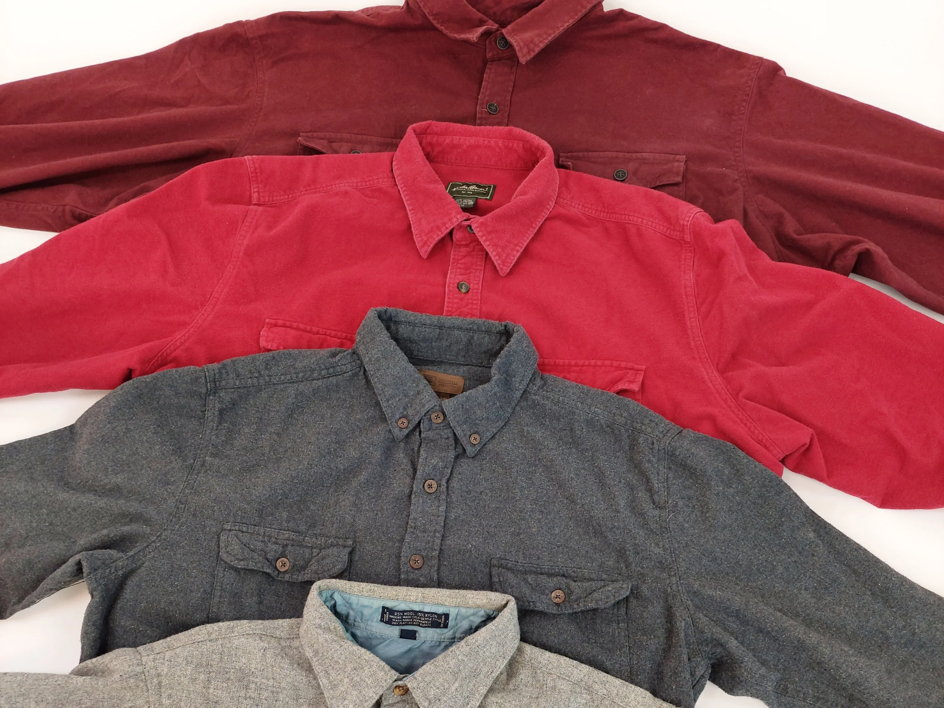 Plain Flannel Shirts - Image 5