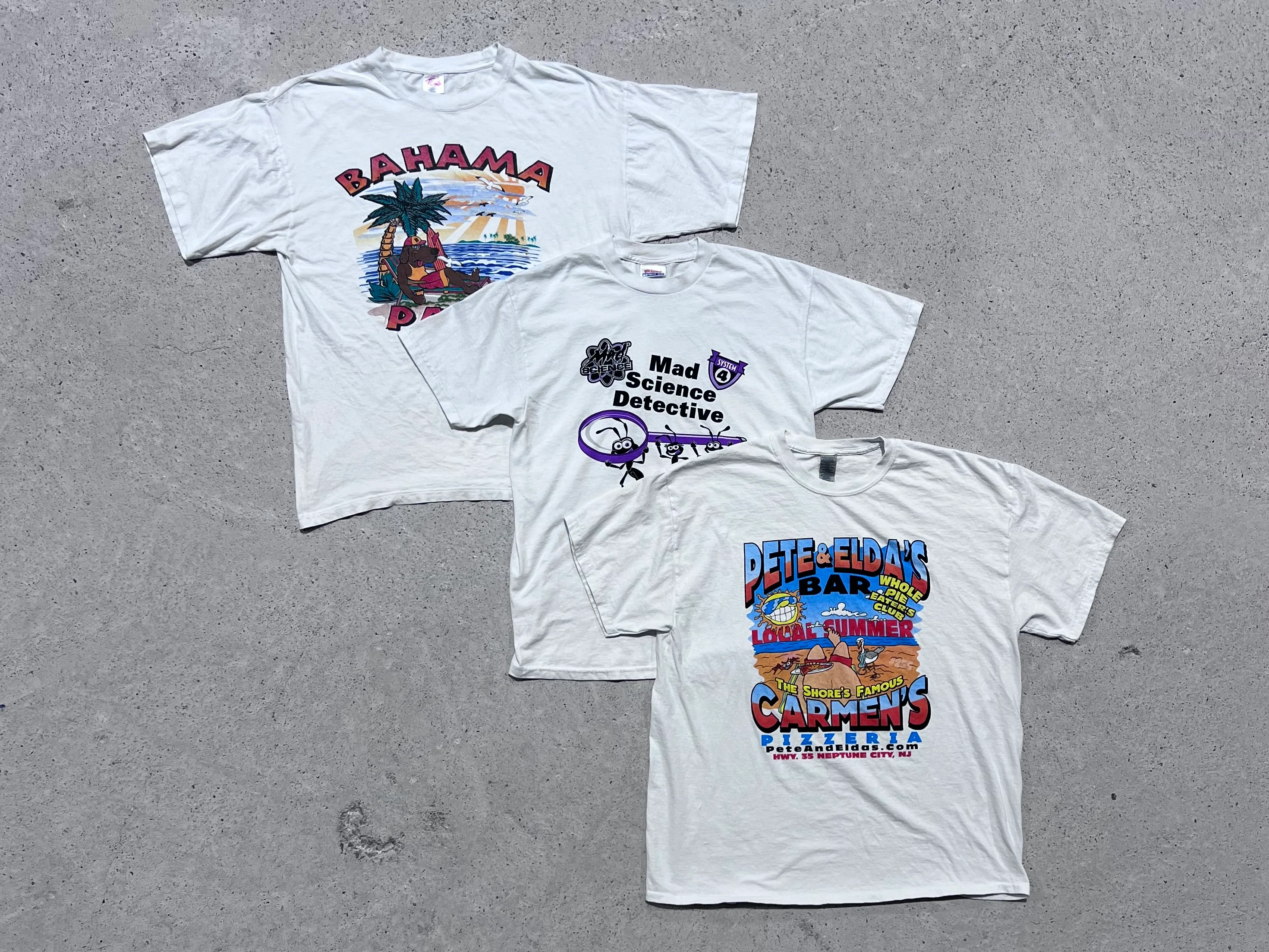 Printed White T-Shirts - Image 3