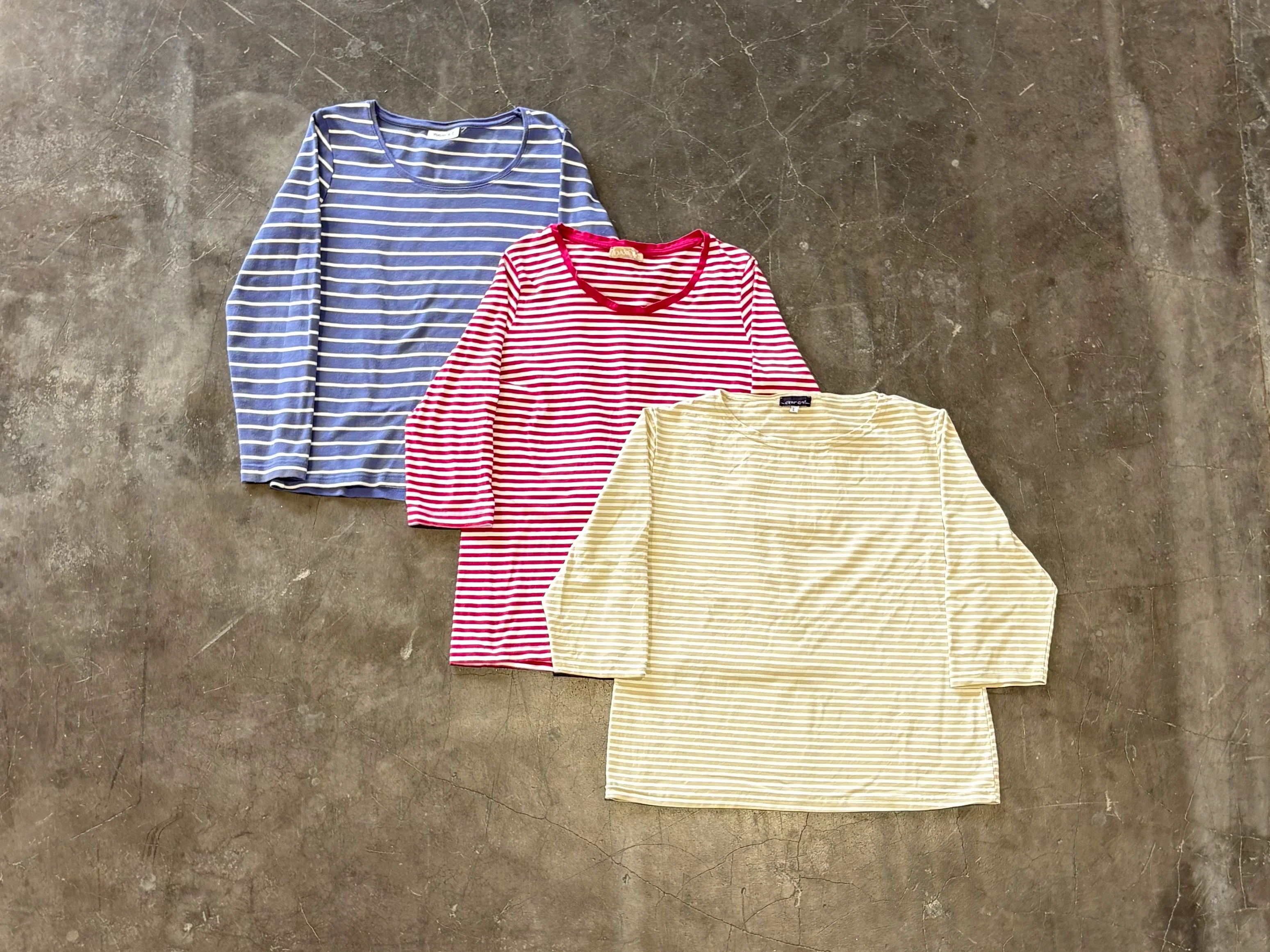 Lady Striped Tees - Image 2