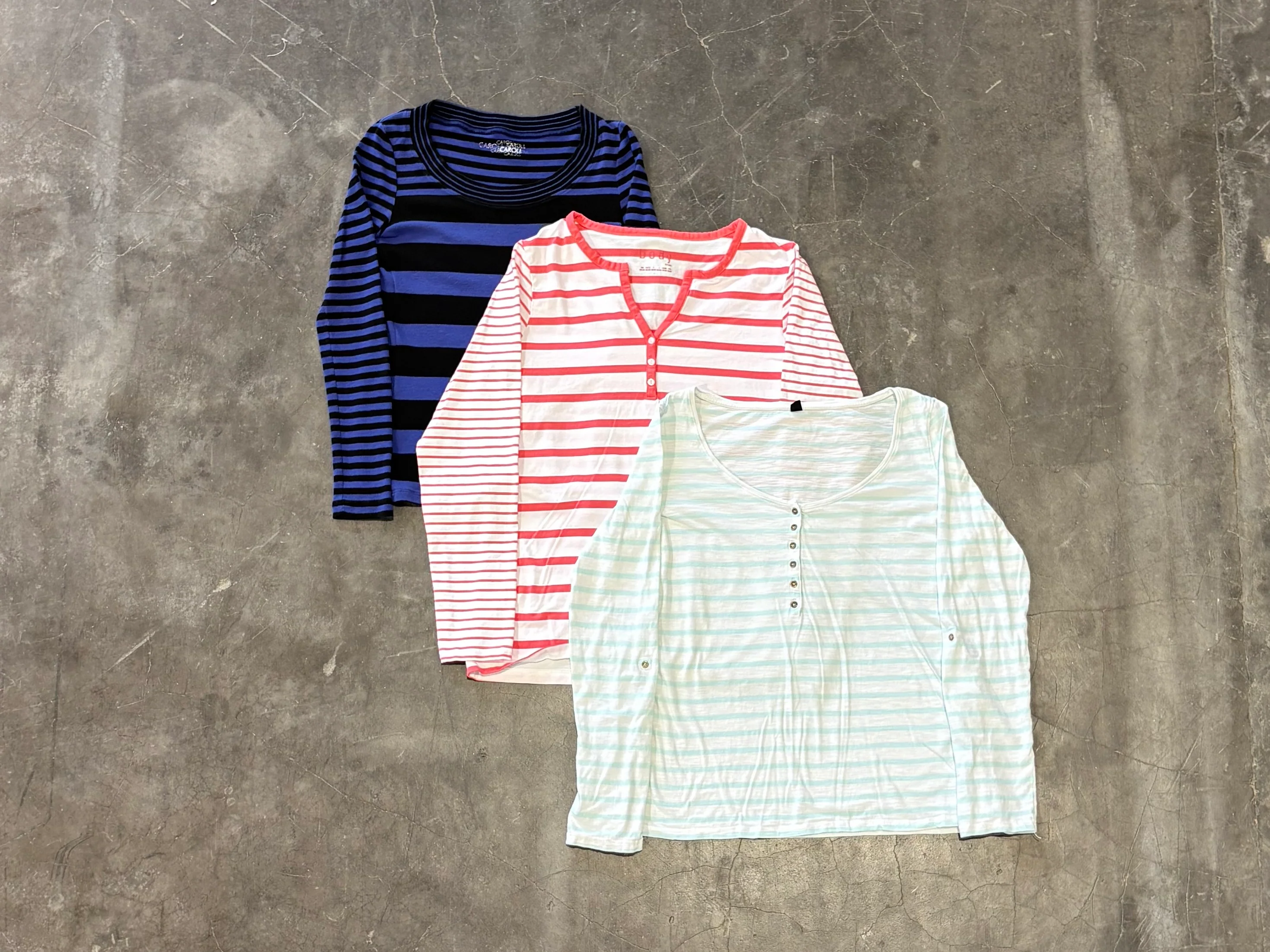 Lady Striped Tees - Image 3